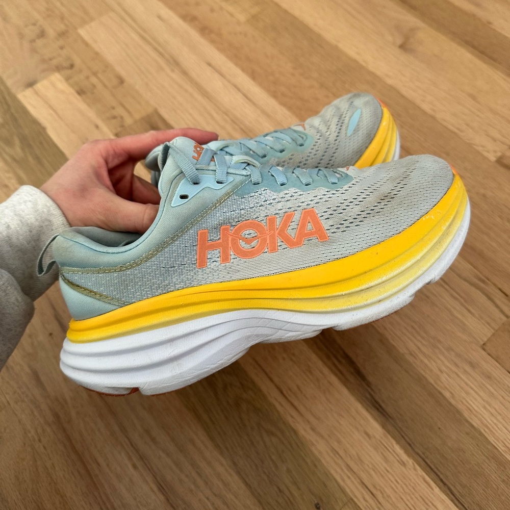 Hoka Bondi 8 Women’s Running Shoes Size 7.5 B